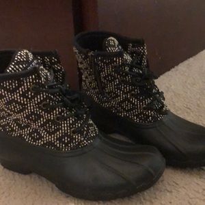 sperry saltwater duck boots
